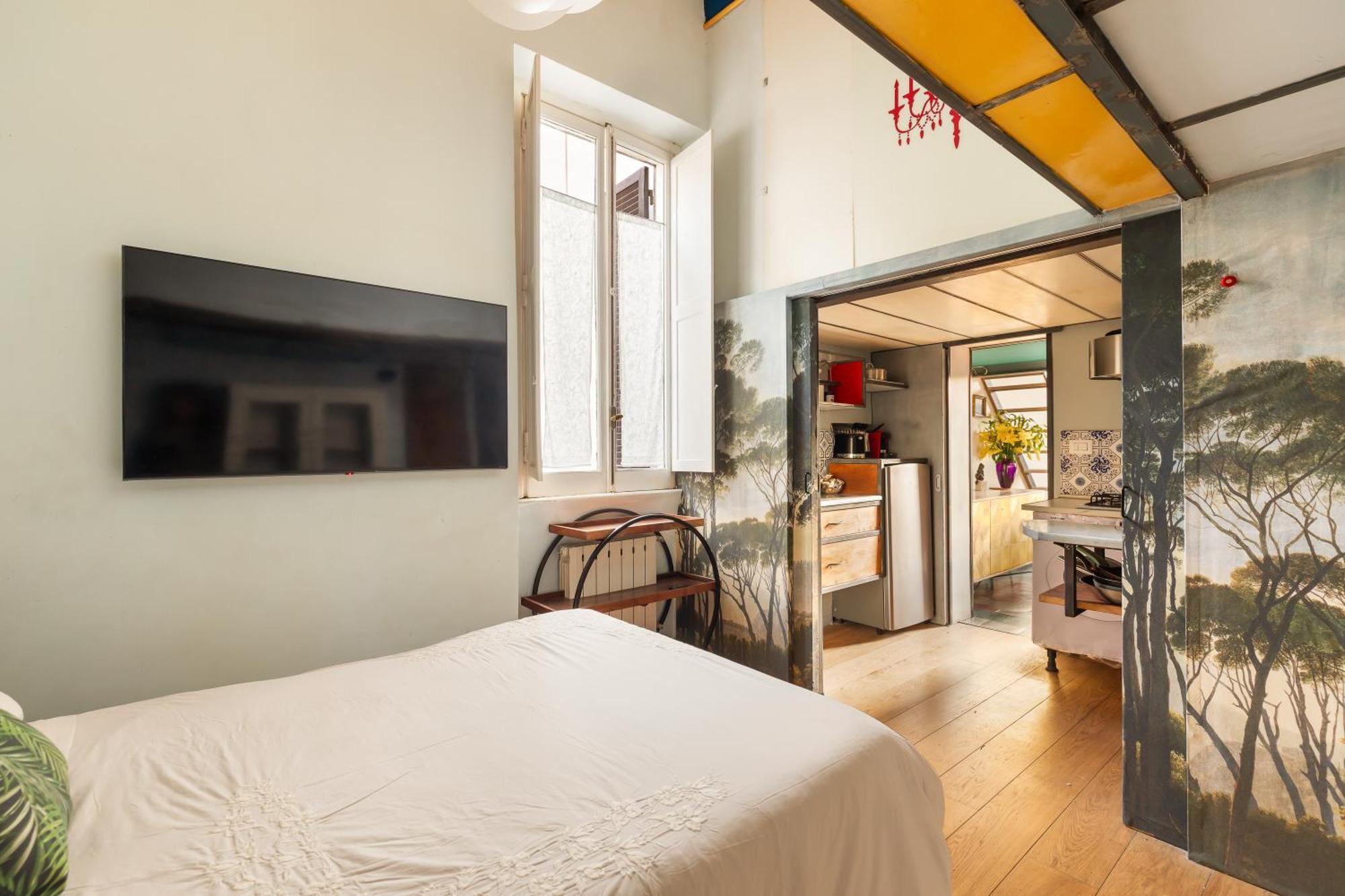 로마 Penthouse In Exclusive Borgo Pio District 아파트 외부 사진